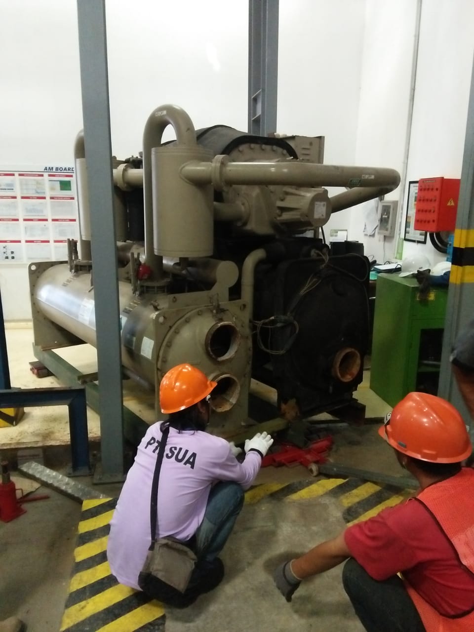 Chiller Installation — Bentoel, Malang — Photo 1