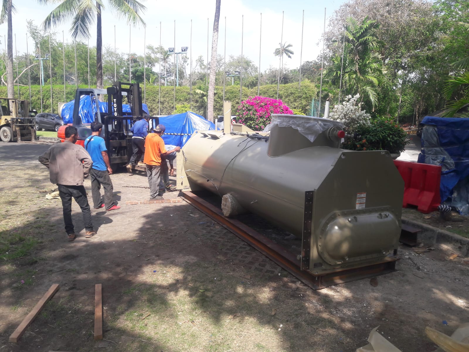 Chiller Installation — Westin ITDC Bali — Photo 4