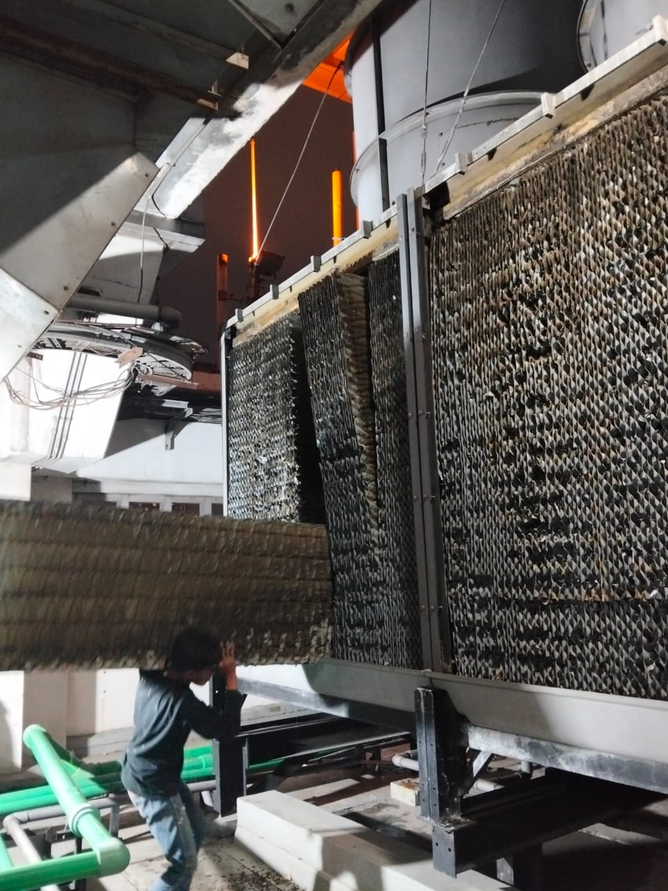 Cooling Tower Filter Replacement — CIMB Niaga Jakarta — Photo 2