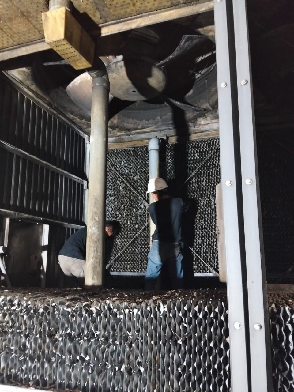 Cooling Tower Filter Replacement — CIMB Niaga Jakarta — Photo 3